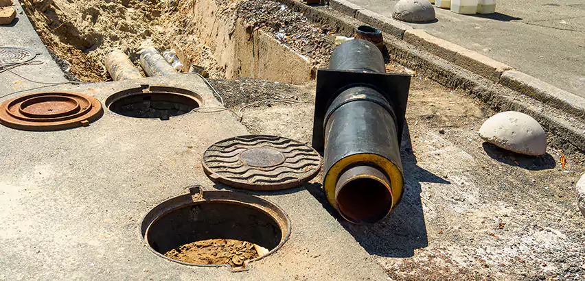 Lateral Sewer Line Replacement in East Northport