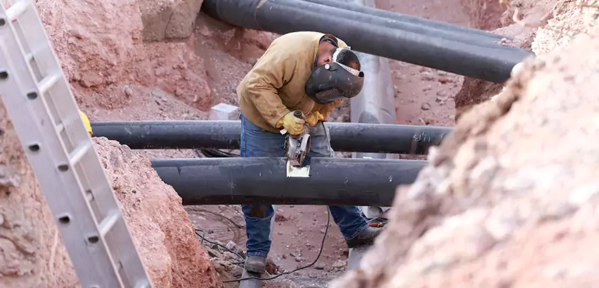 Cast Iron Sewer Pipe Replacement in East Northport