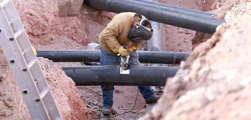 Water Line Replacement in East Northport